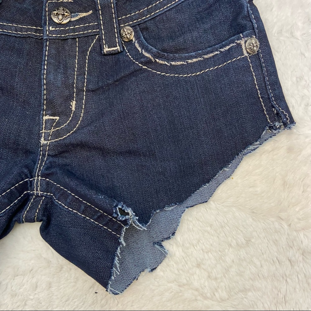 Miss Me Skinny cutoff Jean shorts 27 - Picture 6 of 13